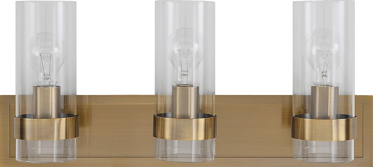 Serenity Reef Gold Sconce