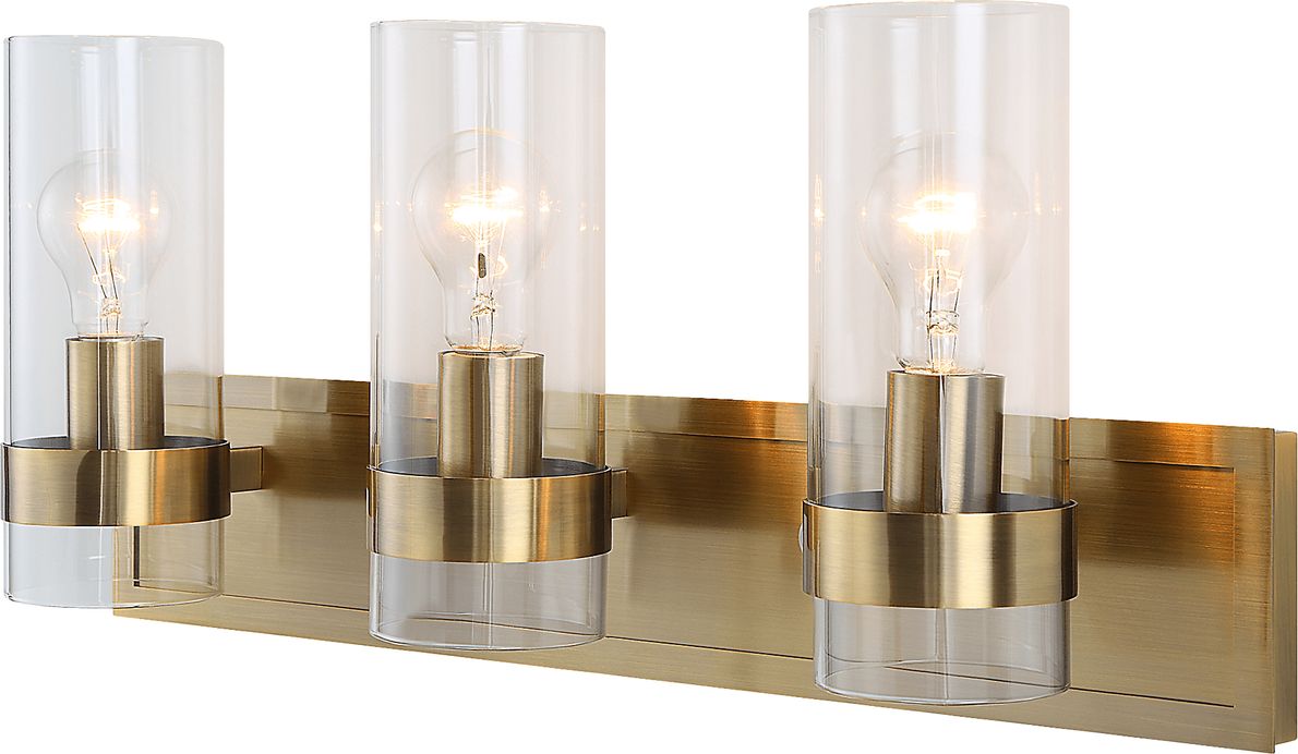 Serenity Reef Gold Sconce