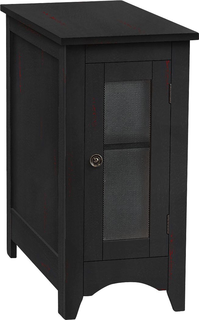 Serin Black End Table