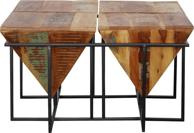 Serlio Brown Square Cocktail Table - Thumbnail - Image 4