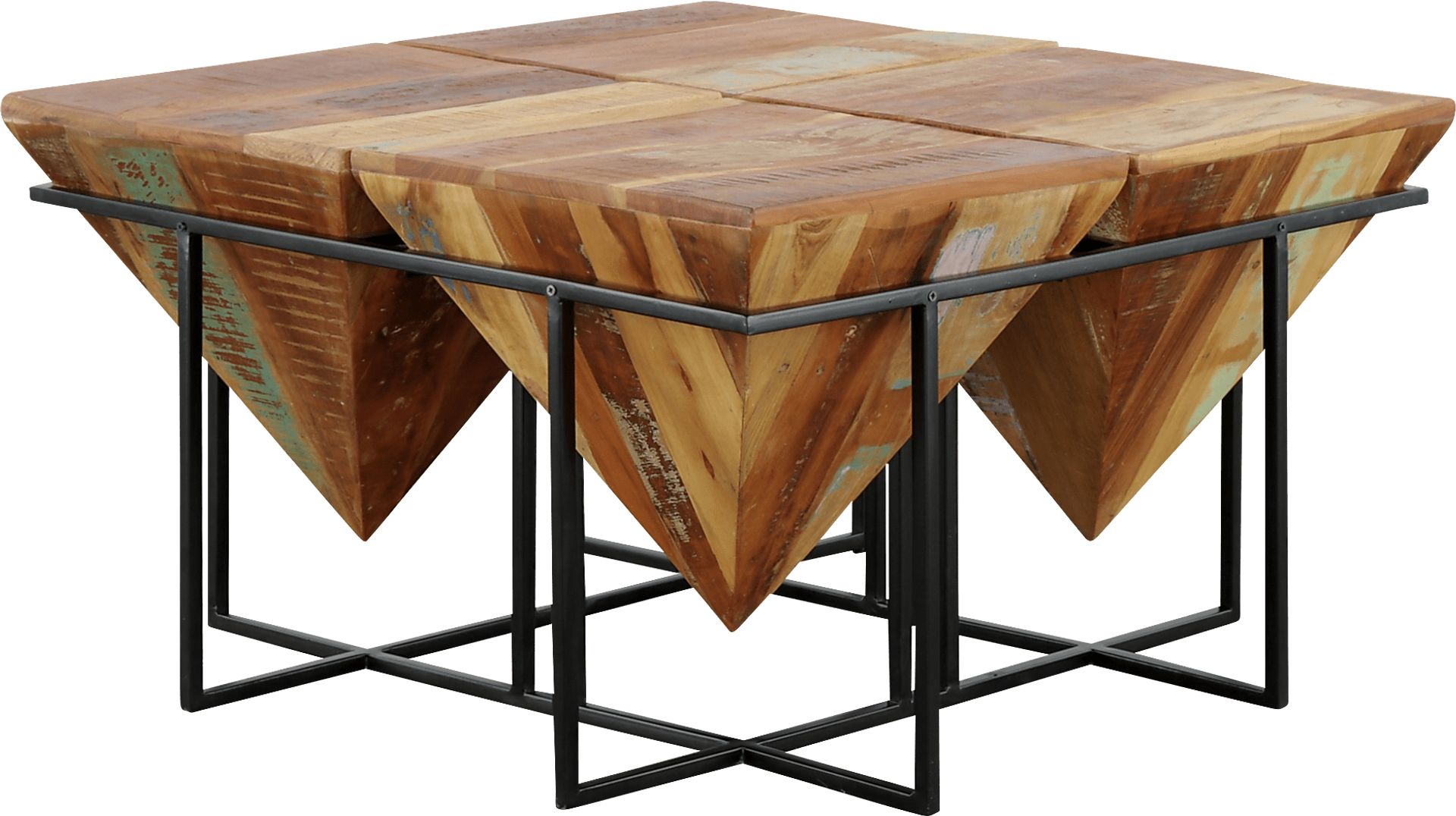 Serlio Brown Square Cocktail Table - Image 1