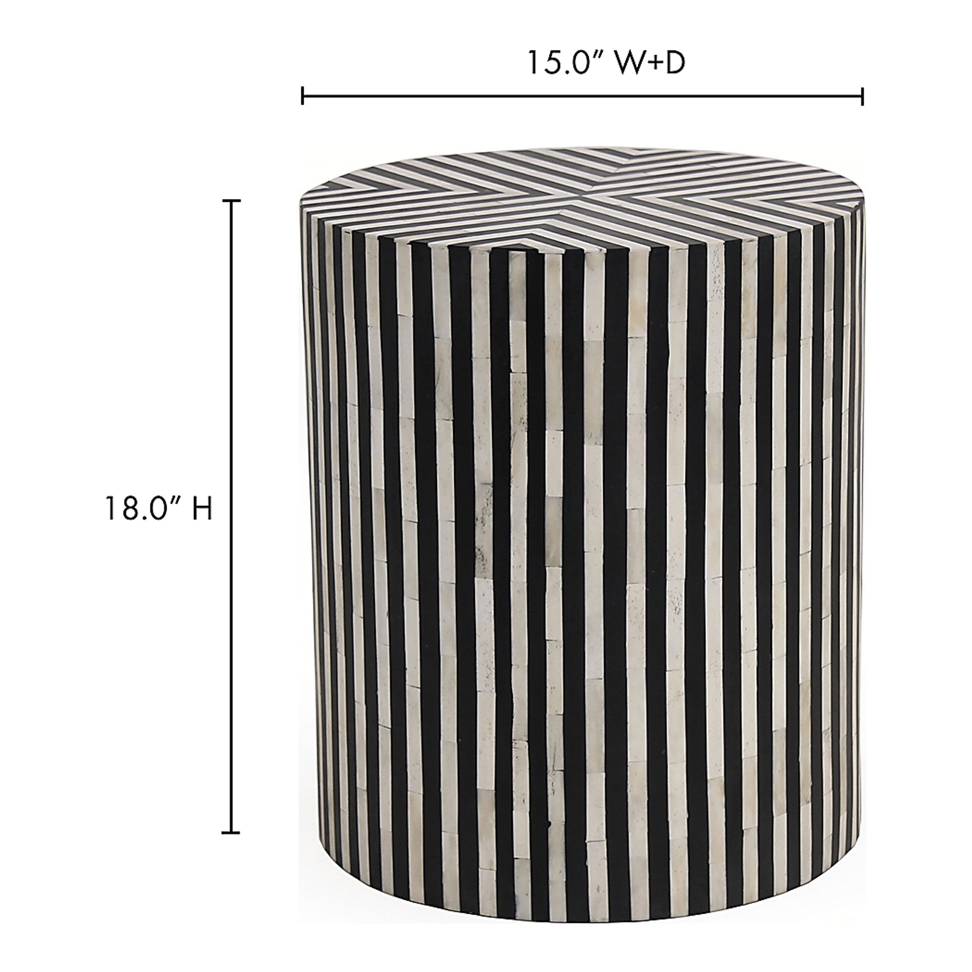 Serrento Black Side Table - Image 4
