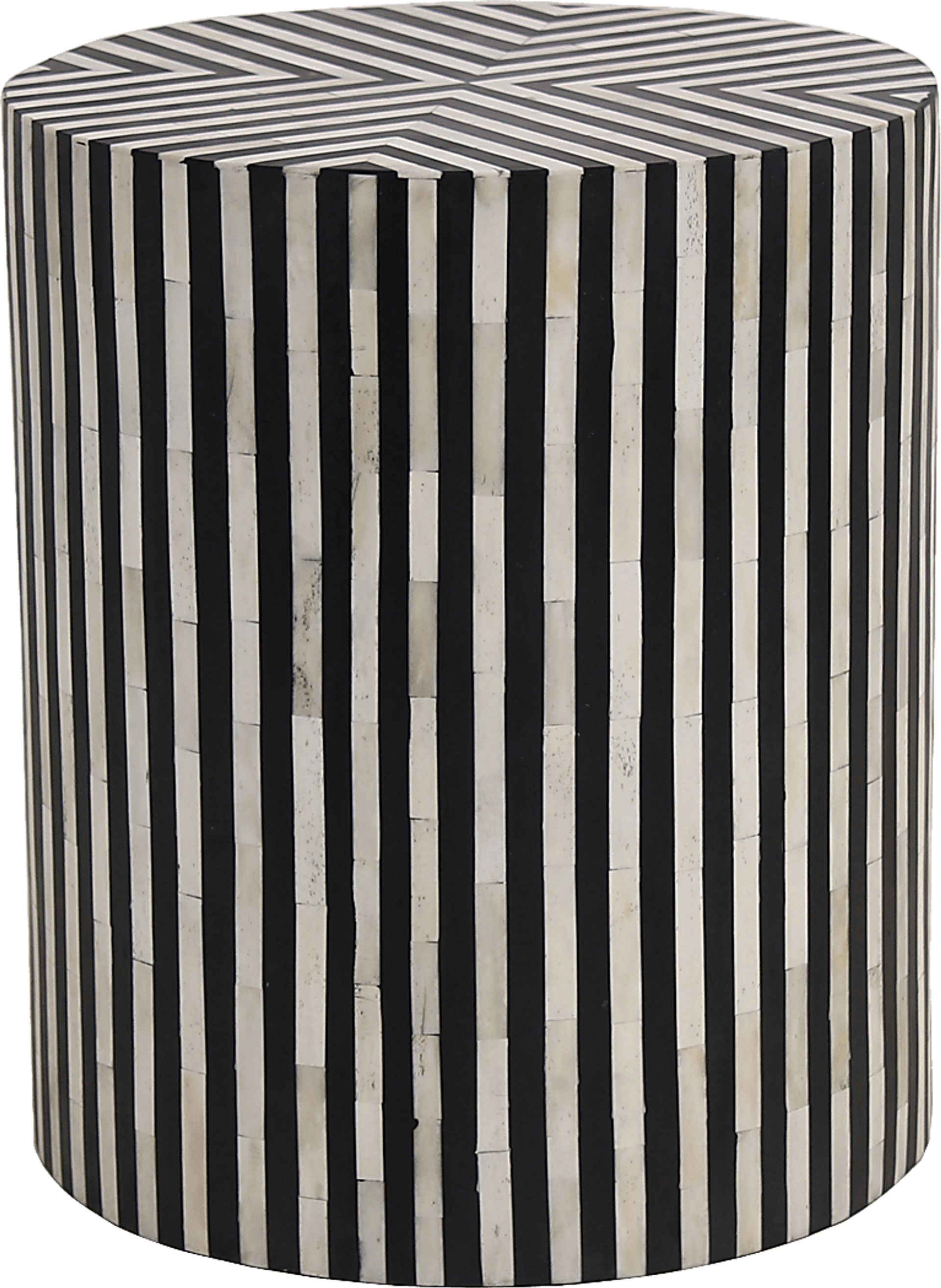 Serrento Black Side Table - Image 1