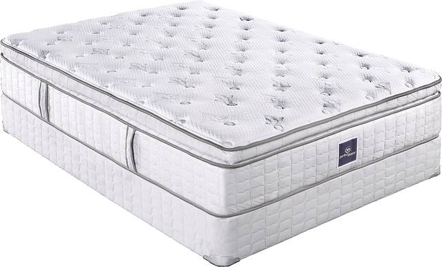 Serta Augustine King Low Profile Mattress Set - Thumbnail - Image 1