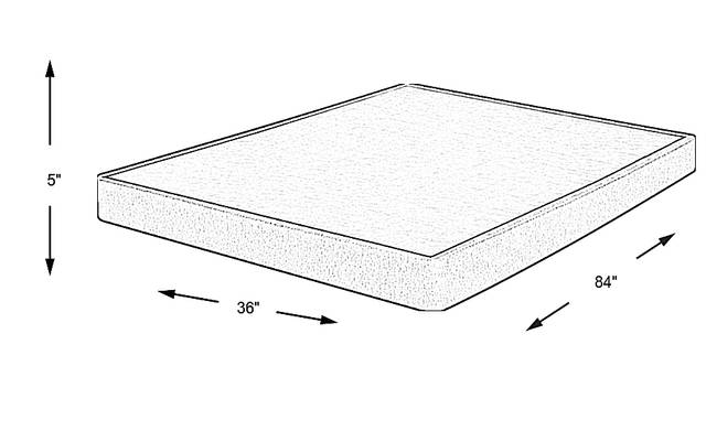Dimension Image. Please refer to the Dimension Tab on this page for dimension details.
