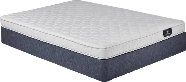 Serta Davenbury Low Profile Full Mattress Set - Thumbnail - Image 1