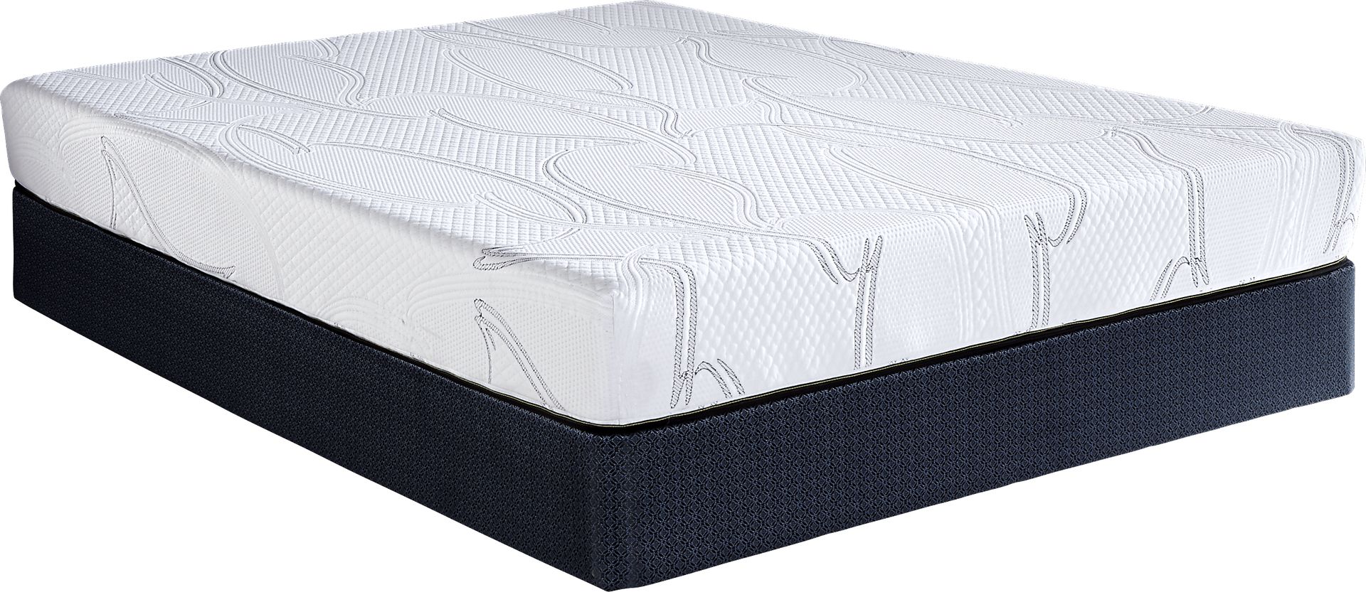 Serta Delicate Moon Low Profile King Mattress Set - Image 1
