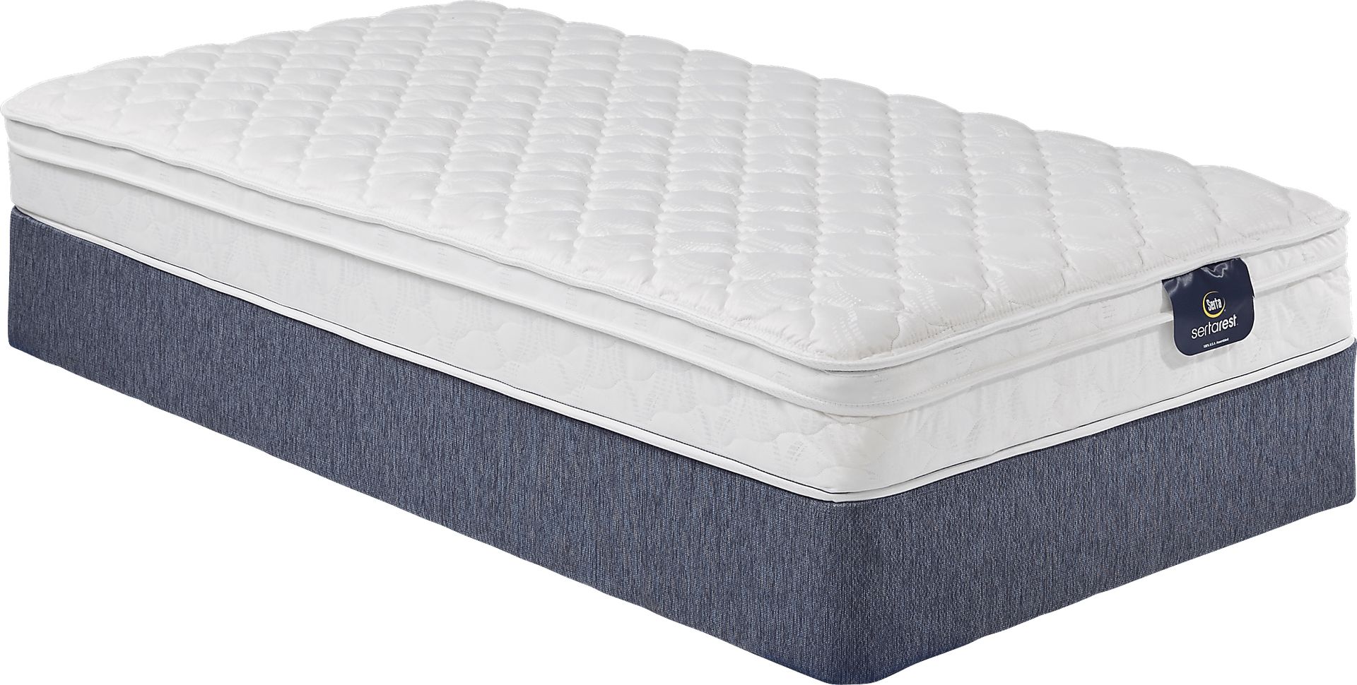 Serta Elmont Low Profile Twin Mattress Set - Image 1