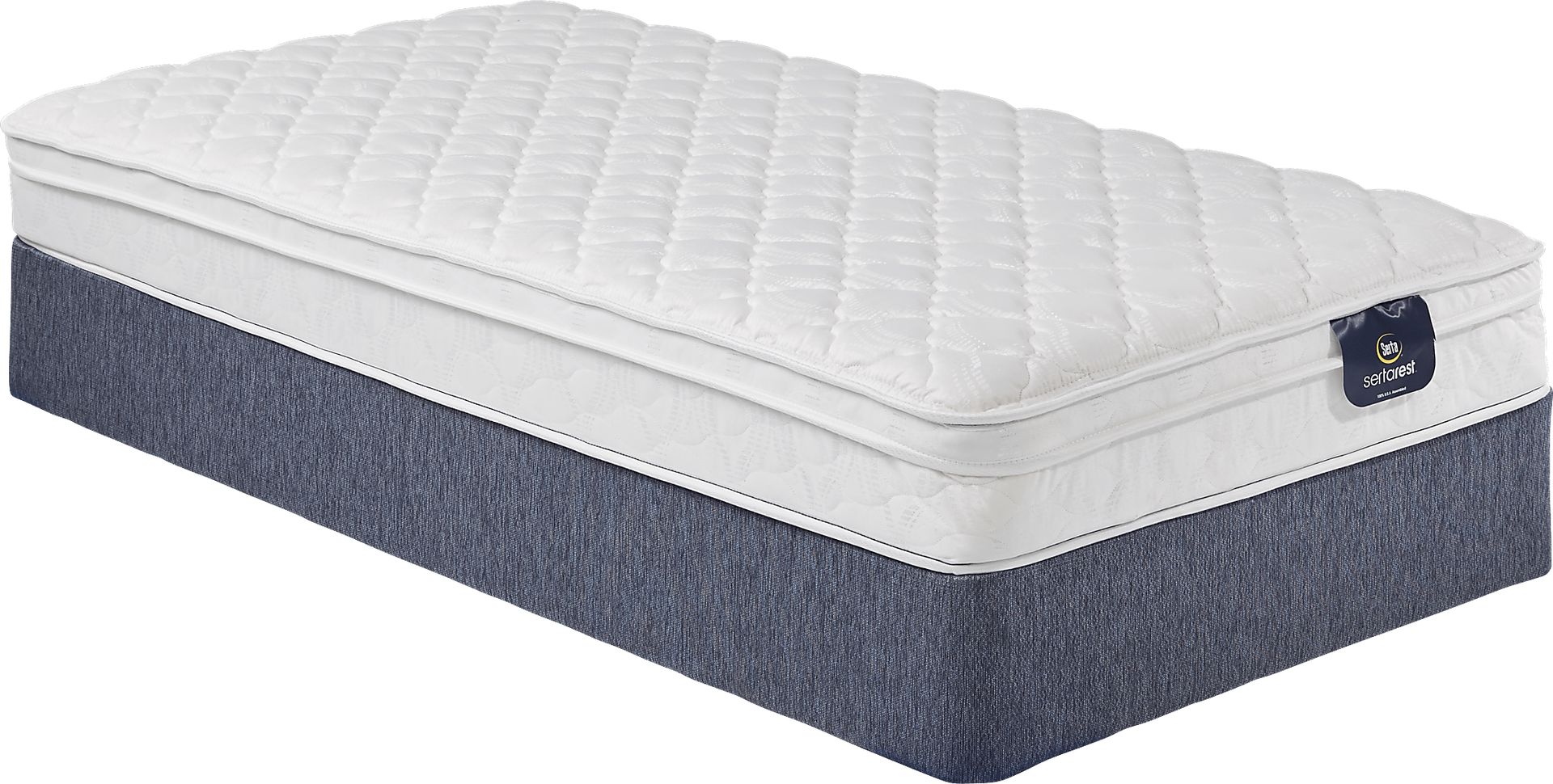 Serta Elmont High Profile Twin Mattress Set - Image 1