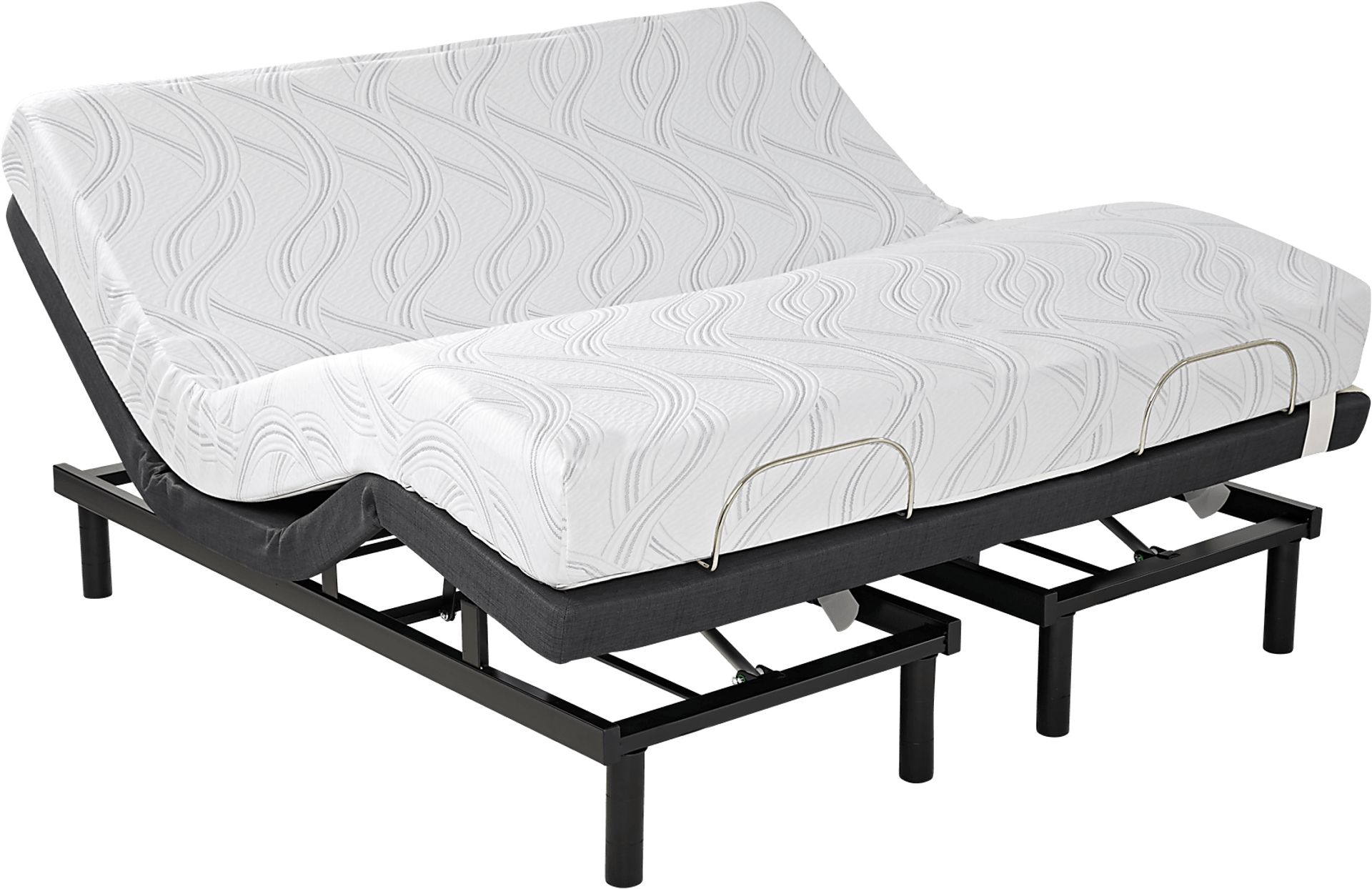 Serta Grandbury King Mattress with Motion Essentials Adjustable Lifestyle Base - Image 1