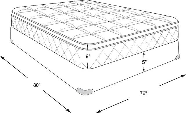 Dimension Image. Please refer to the Dimension Tab on this page for dimension details.