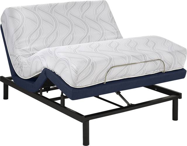 Serta Grandbury Queen Mattress with Motion Essentials Adjustable Lifestyle Base - Thumbnail - Image 3