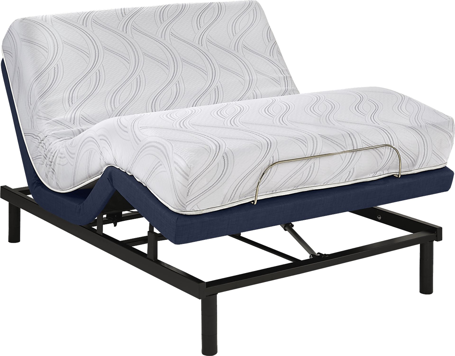 Serta Grandbury Queen Mattress with Motion Essentials Adjustable Lifestyle Base - Image 1