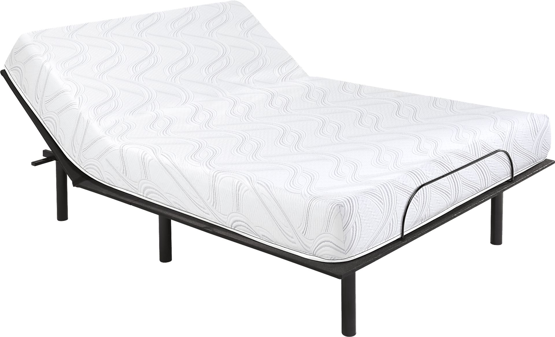 Serta Grandbury Queen Mattress with RTG Sleep 2000 Adjustable Base - Image 1