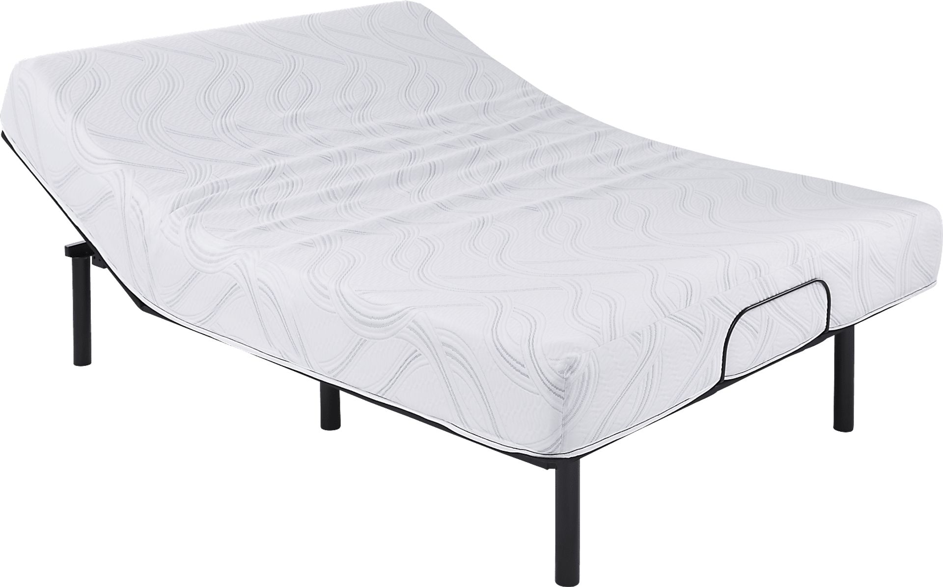 Serta Grandbury Split King Mattress with RTG Sleep 2000 Adjustable Base - Image 1