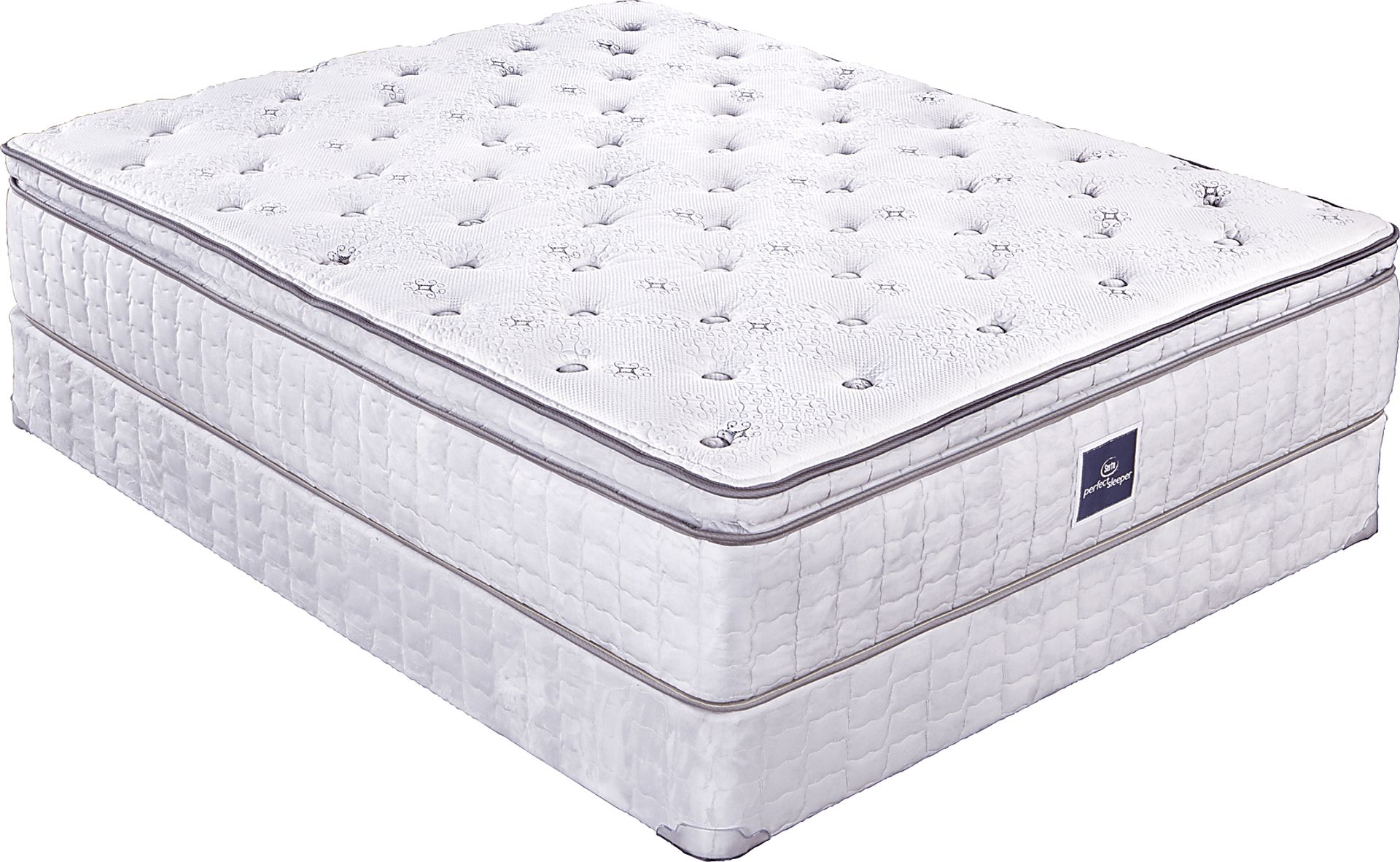 Serta Highland Springs Queen Mattress Set - Image 1