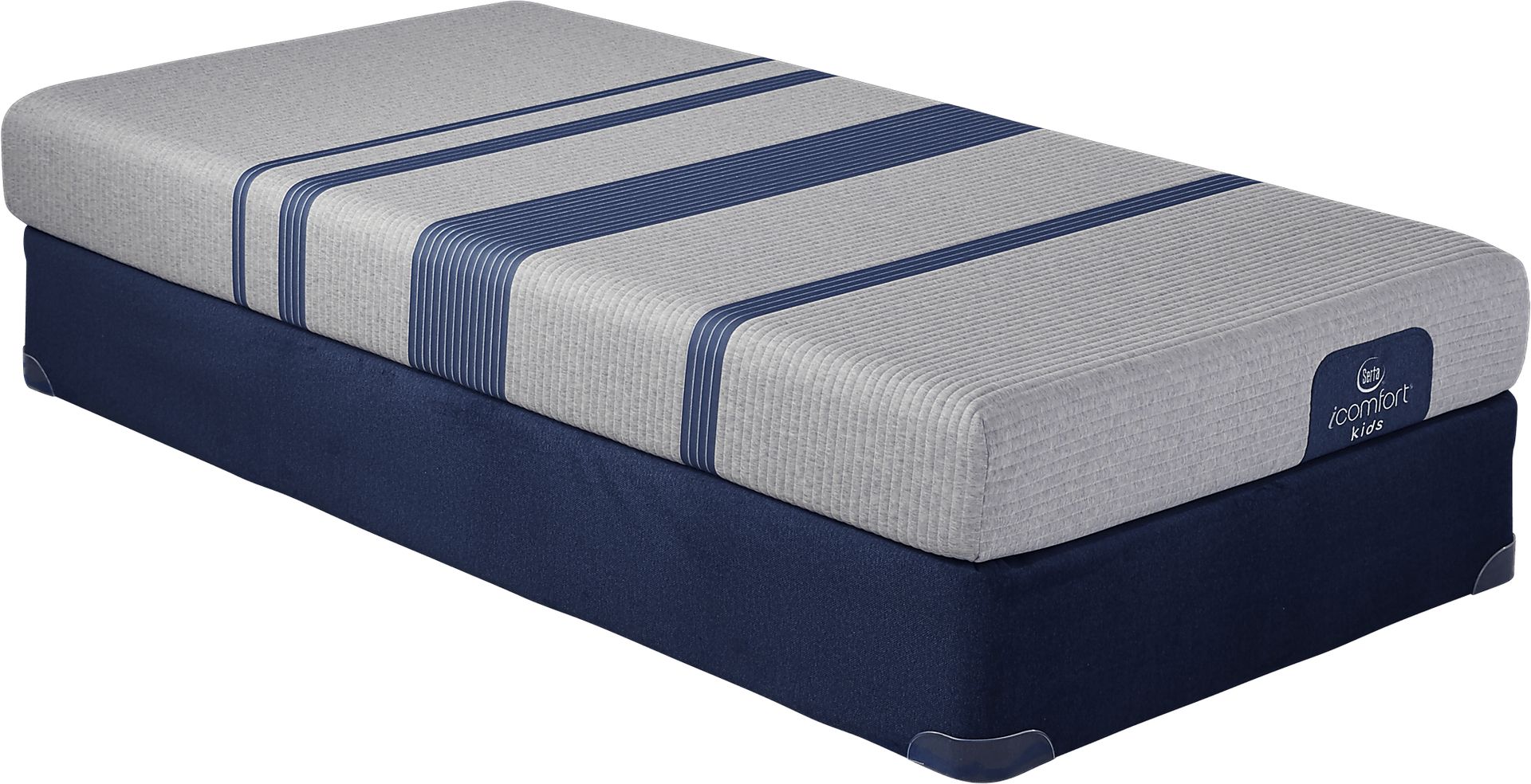 Serta Icomfort Blue Night 70 Low Profile Twin Mattress Set | Rooms