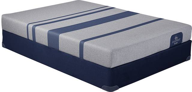 Serta iComfort Blue Touch 100 Low Profile King Mattress Set - Thumbnail - Image 1