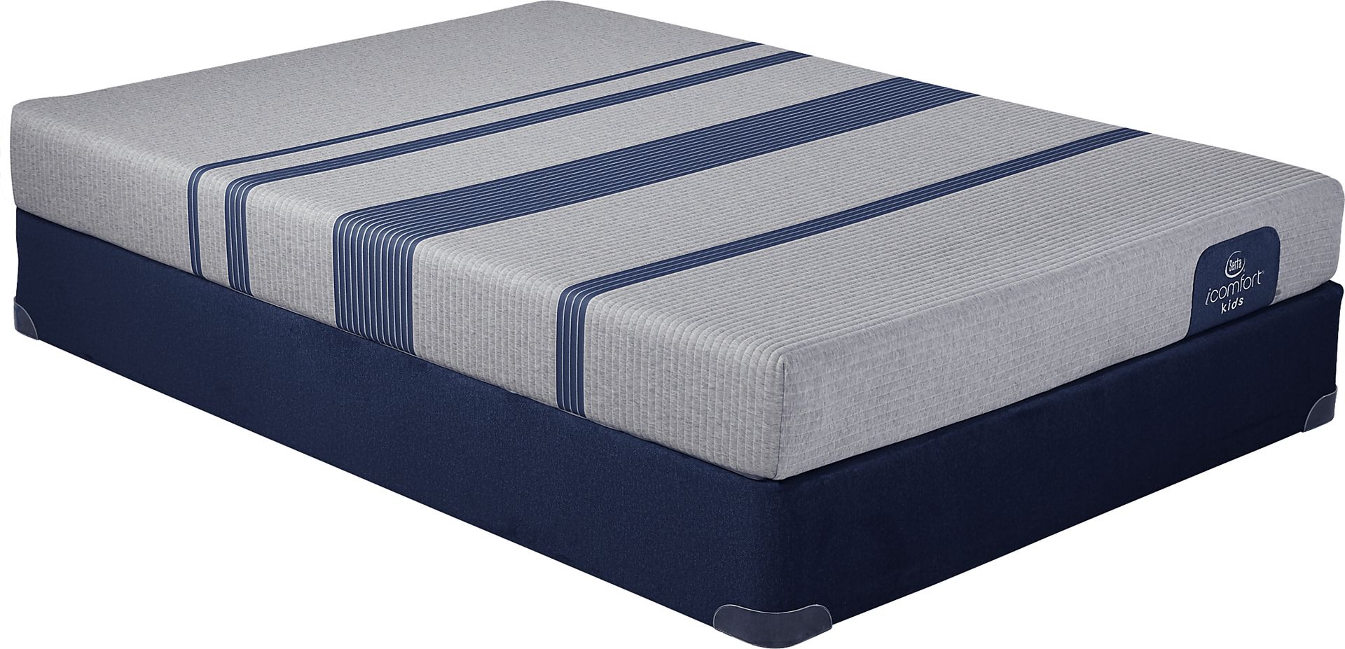 Serta iComfort Blue Touch 100 Low Profile King Mattress Set - Image 1