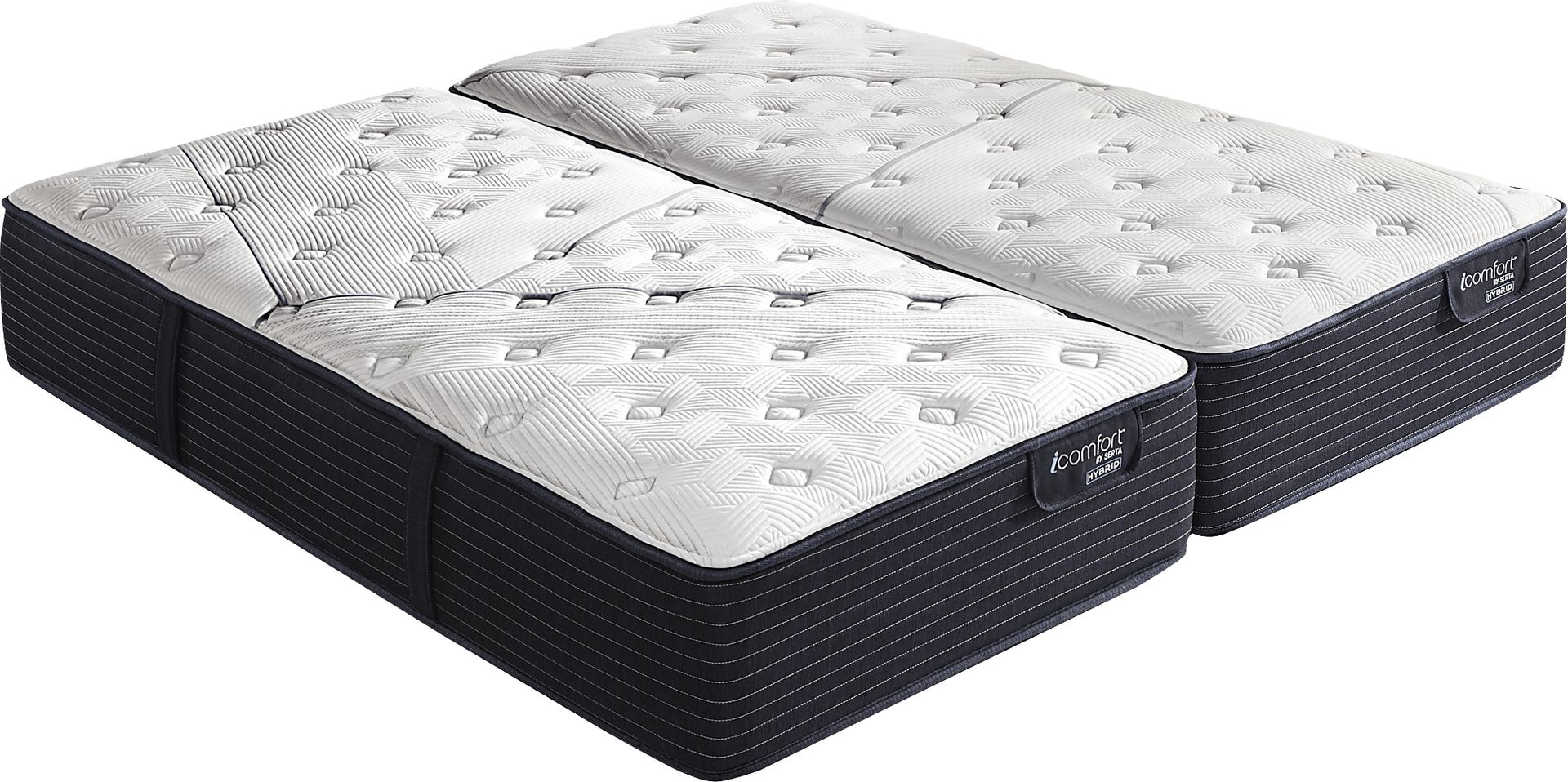 Serta iComfort CF1000C Quilted II Firm Split King Mattress (2 TWXL) - Image 1