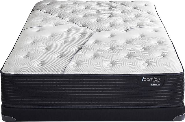 Serta iComfort CF2000C Quilted II Plush Low Profile Queen Mattress Set - Thumbnail - Image 2