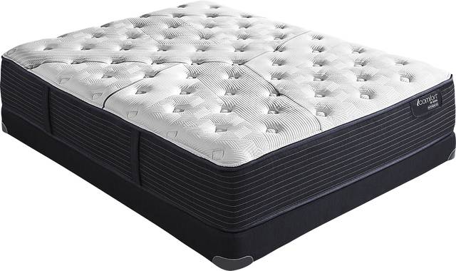 Serta iComfort CF2000C Quilted II Plush Low Profile Queen Mattress Set - Thumbnail - Image 1