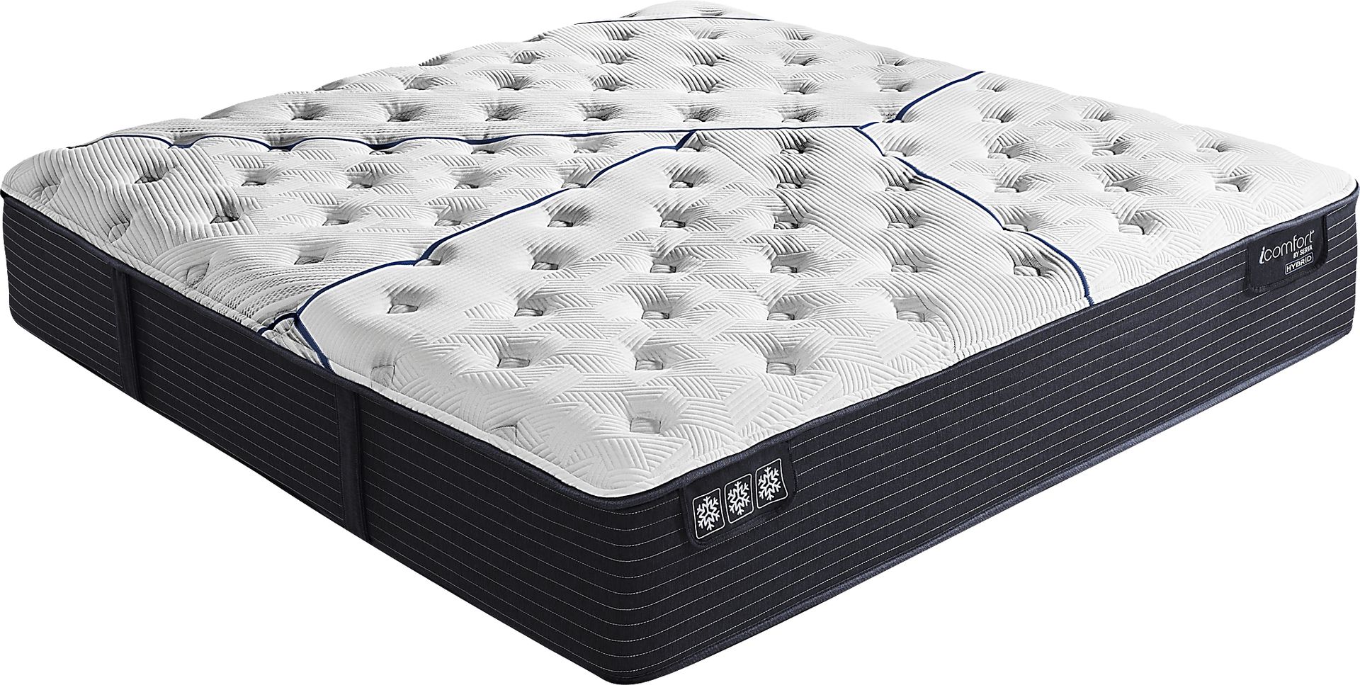 Serta iComfort CF3000 Quilted II Medium King Mattress - Image 1
