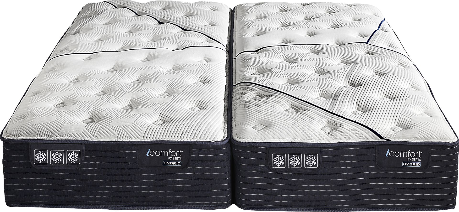Serta iComfort CF3000 Quilted II Medium Split King Mattress (2 TWXL) - Image 2