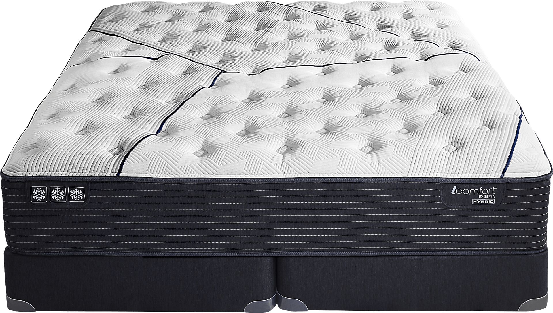 Serta iComfort CF3000 Quilted II Plush High Profile King Mattress Set - Image 2