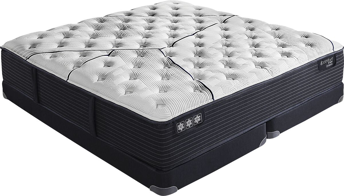 Serta Icomfort Cf3000 Quilted II Ps Low Profile King Mattress Set ...