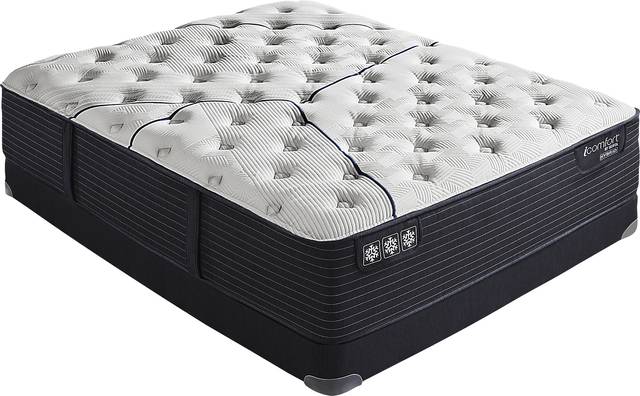 Serta iComfort CF3000 Quilted II Plush Low Profile Queen Mattress Set - Thumbnail - Image 1