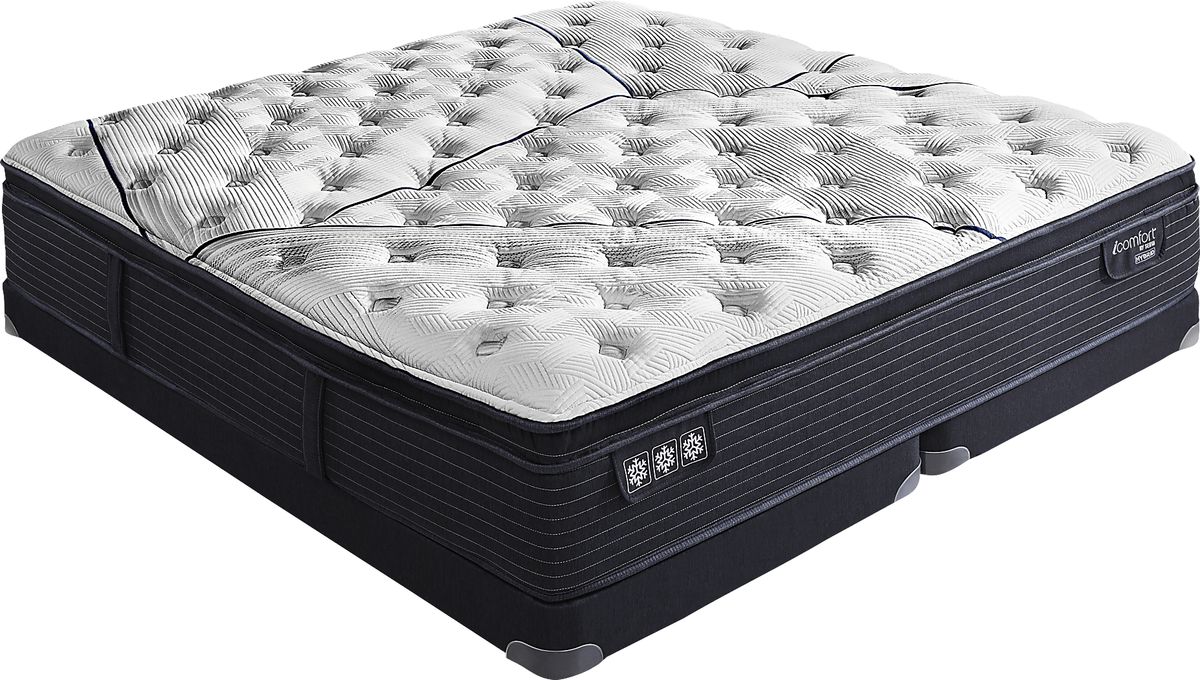 Serta Icomfort Cf3000 Quilted II Ps Pt Low Profile King Mattress Set ...