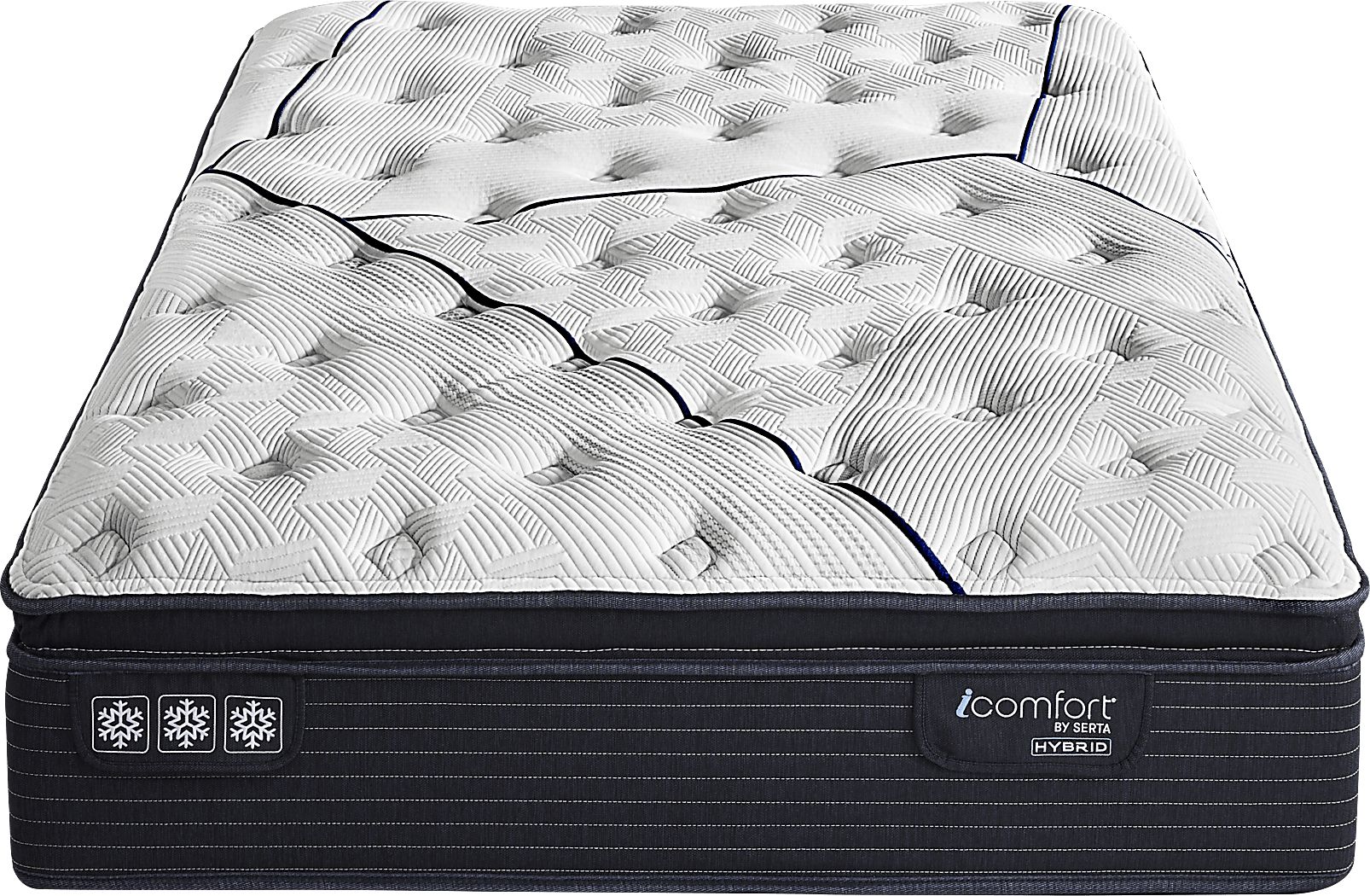 Serta CF3000 Quilted II Plush Pillowtop Full Mattress Rooms To Go