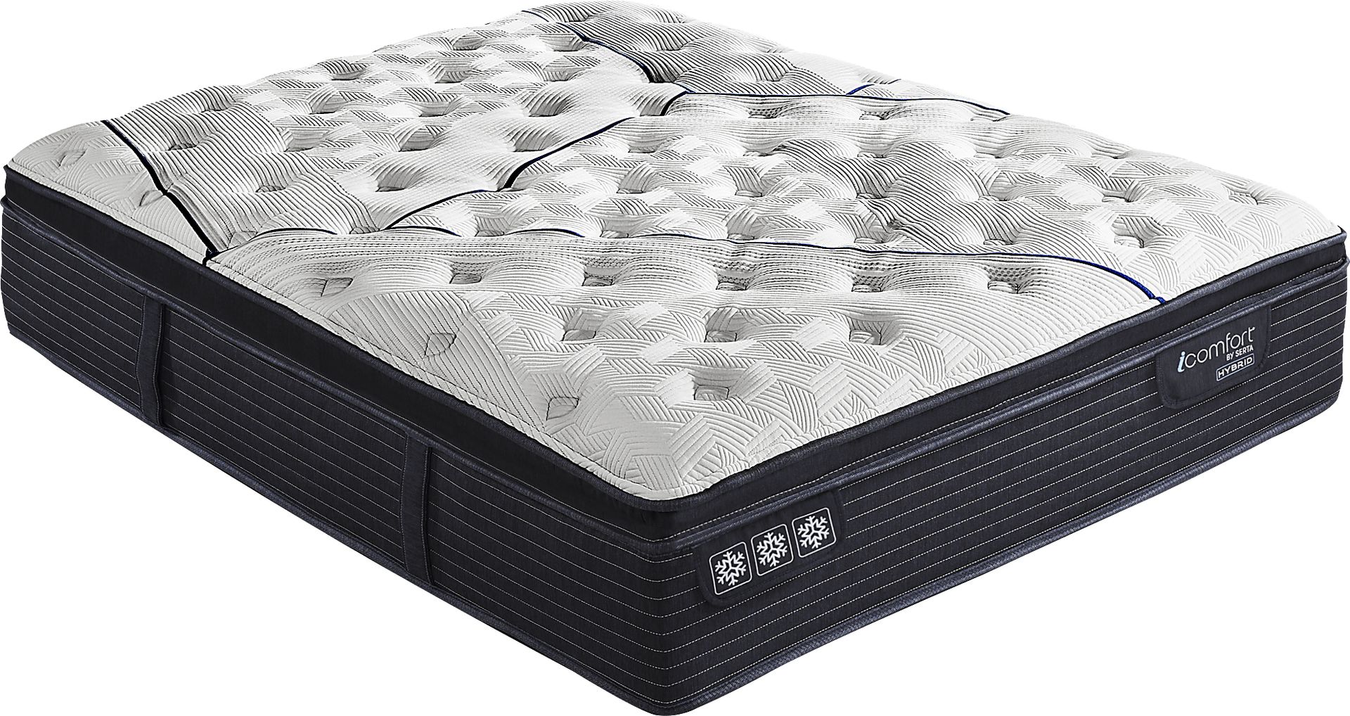Serta iComfort CF3000 Quilted II Plush Pillowtop Queen Mattress - Image 1