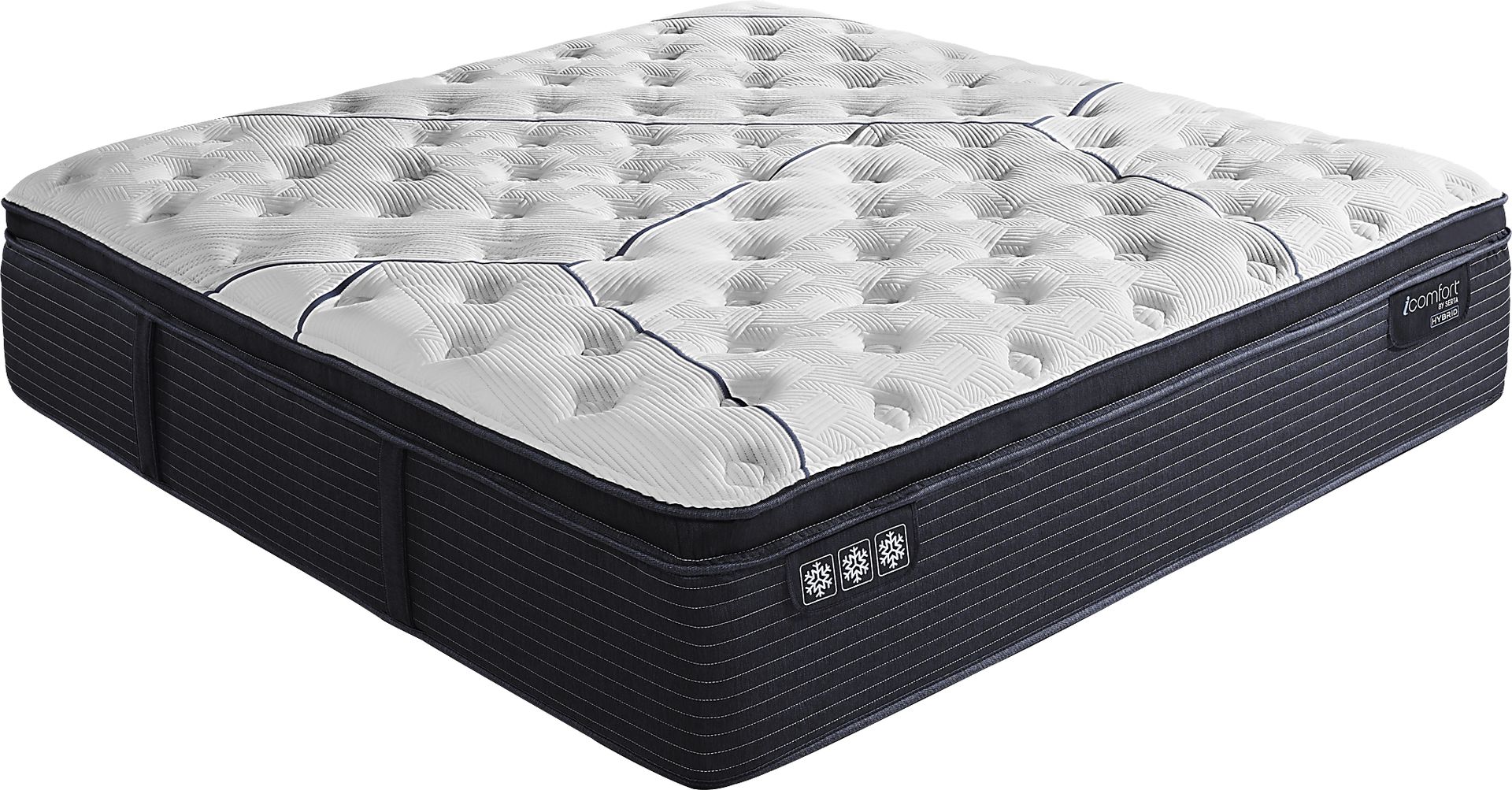 Serta iComfort CF4000 Quilted II Medium Pillowtop King Mattress - Image 1