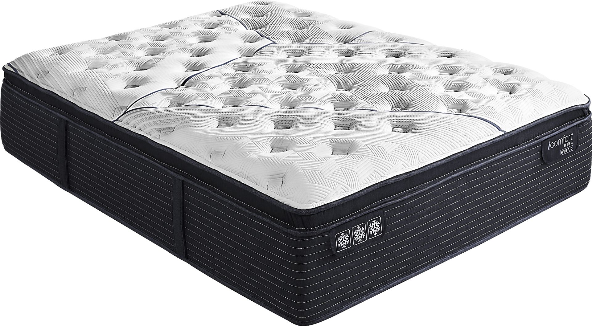 Serta iComfort CF4000 Quilted II Medium Pillowtop Queen Mattress - Image 1