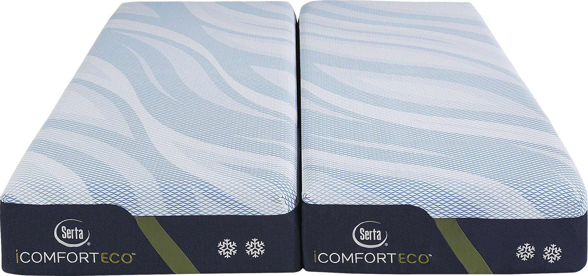 Serta iComfort Eco F10 Medium Split King Mattress (2 TWXL) - Image 2