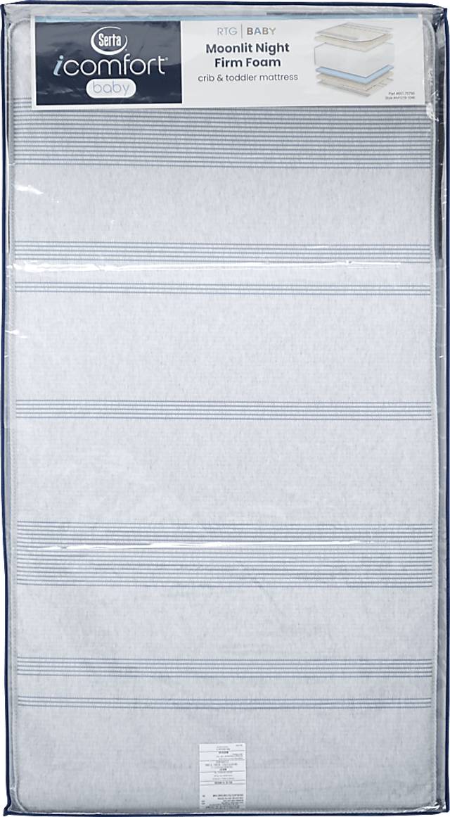 Serta iComfort Moonlit Nights Crib Mattress - Thumbnail - Image 3