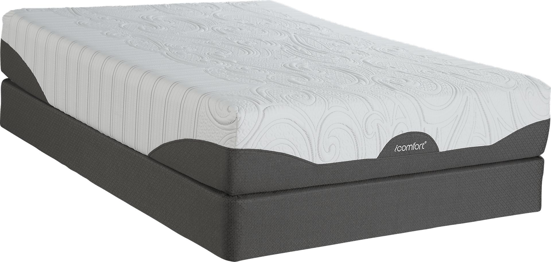Serta iComfort Prodigy EverFeel Low Profile Queen Mattress Set - Image 1