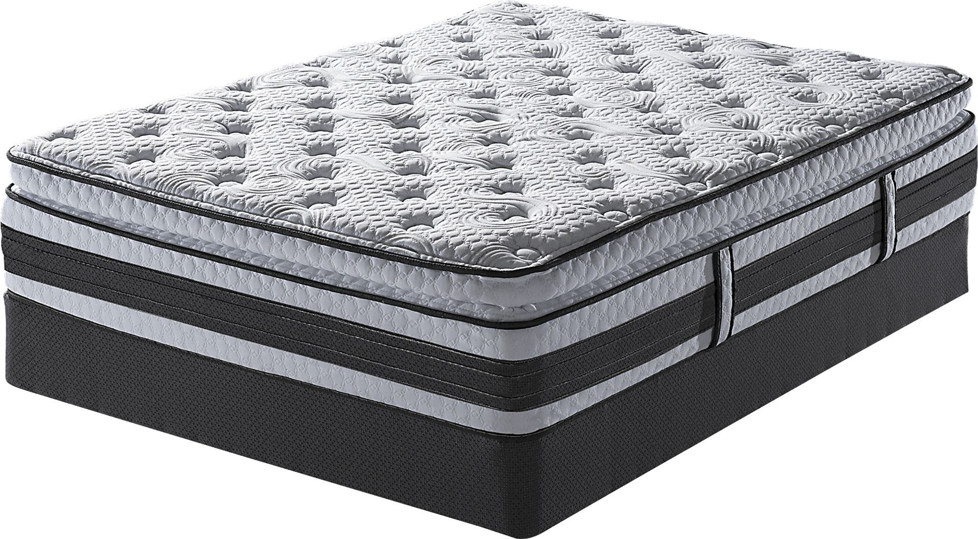 Serta iSeries Merit Low Profile King Mattress Set - Image 1
