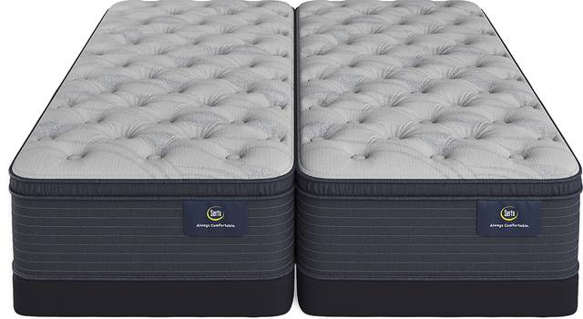 Serta Luxe Edition Adria Coast Split King Low Profile Mattress Set - Thumbnail - Image 2