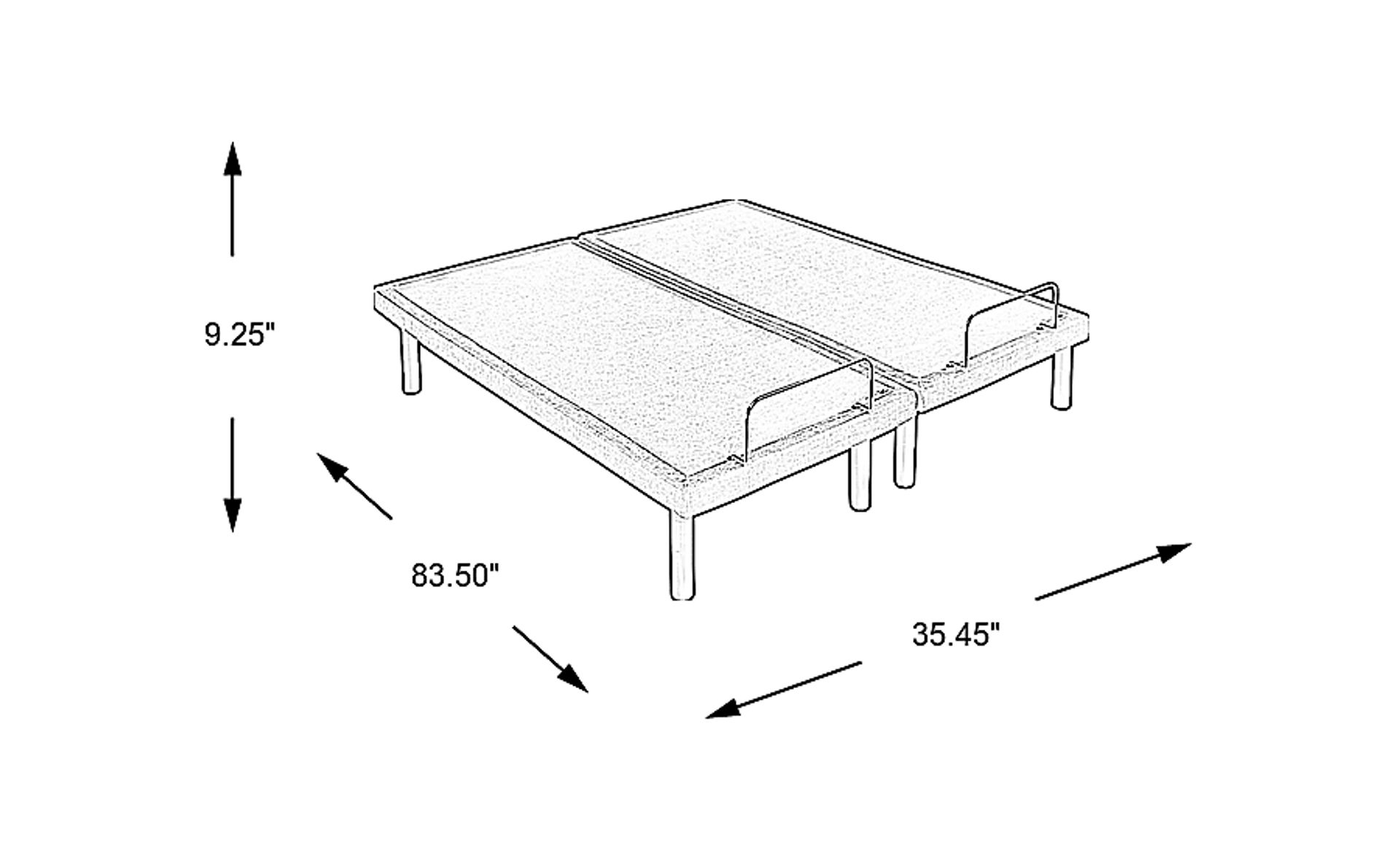 Dimension Image. Please refer to the Dimension Tab on this page for dimension details.