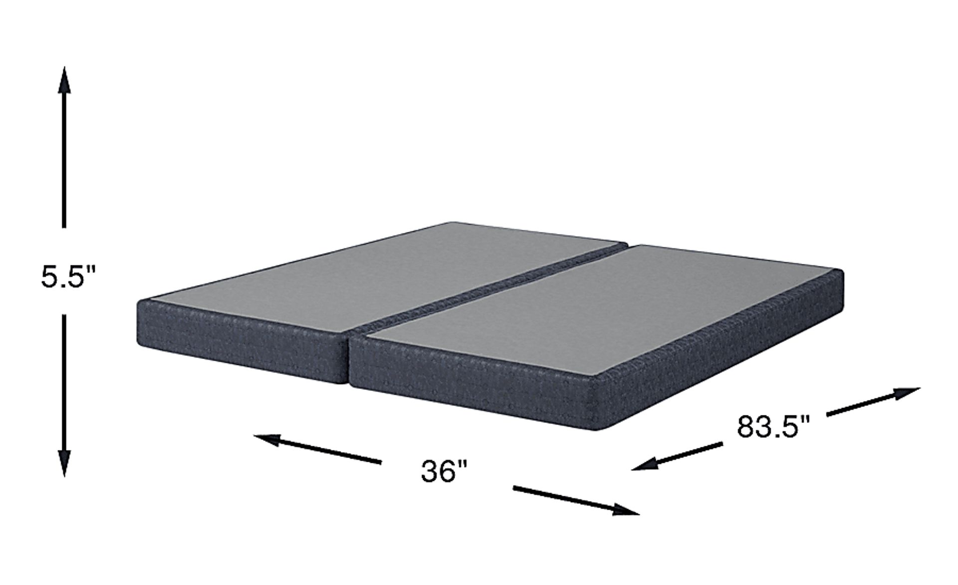 Dimension Image. Please refer to the Dimension Tab on this page for dimension details.