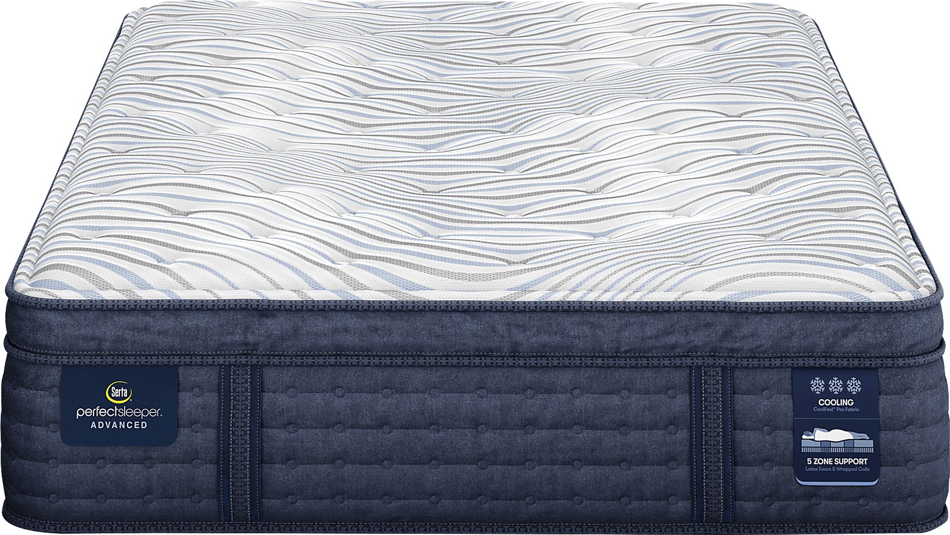 Serta Perfect Sleeper Advanced Plush Pillow Top California King Mattress - Image 2