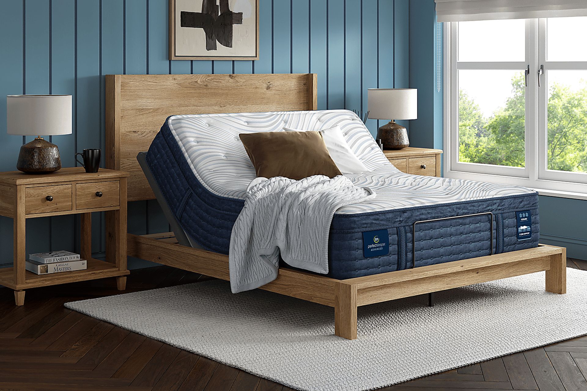 Serta Perfect Sleeper Advanced Plush Pillow Top Queen Mattress - Image 5