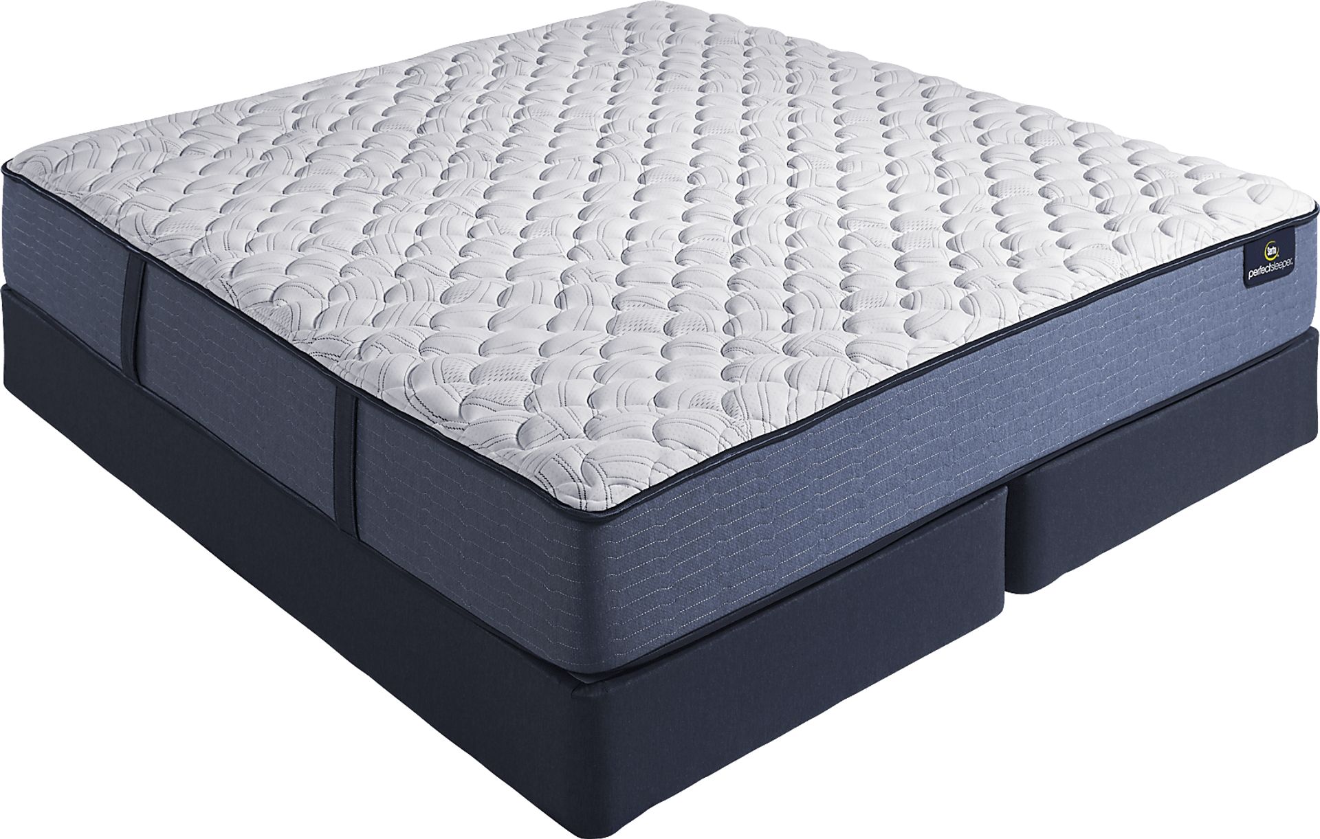 Serta Perfect Sleeper Arina Low Profile King Mattress Set - Image 1