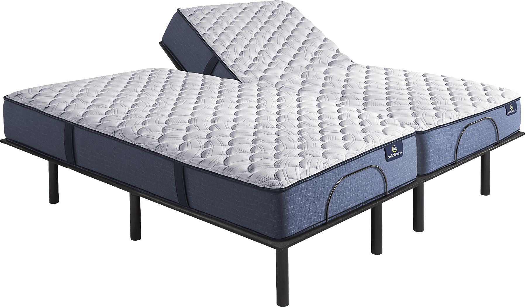 Serta split king adjustable bed discount
