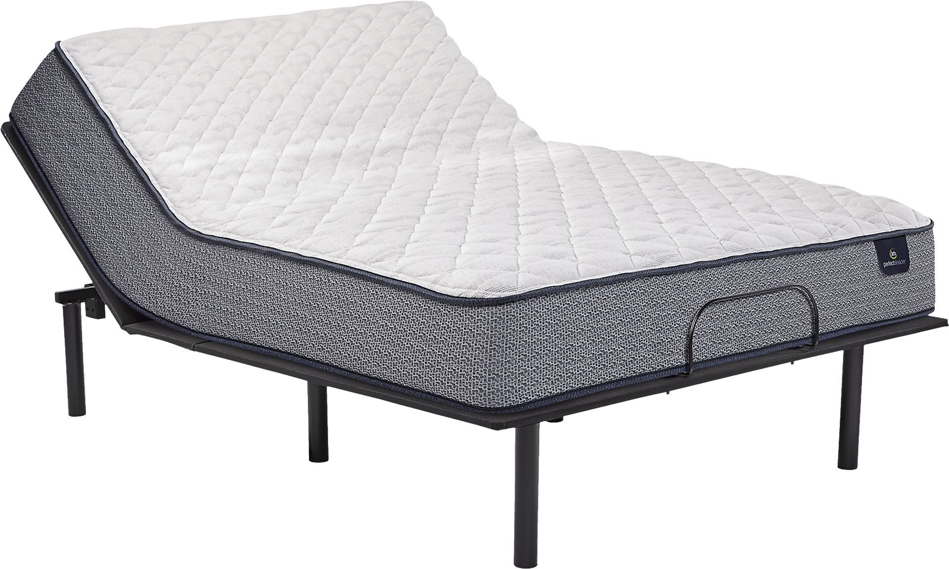 Serta Perfect Sleeper Belmora Queen Mattress with RTG Sleep 2000 Adjustable Base - Image 1