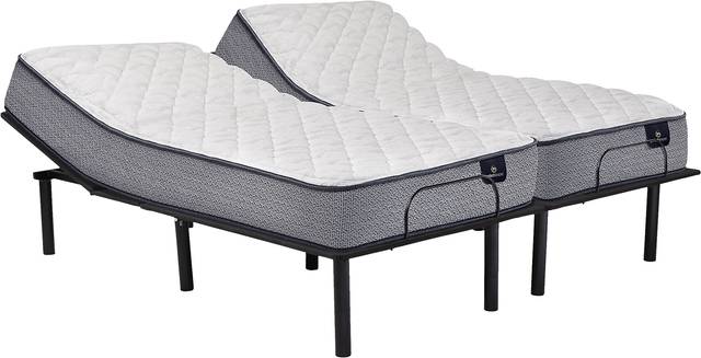 Serta Perfect Sleeper Belmora Split King Mattress with RTG Sleep 2000 Adjustable Base - Thumbnail - Image 1