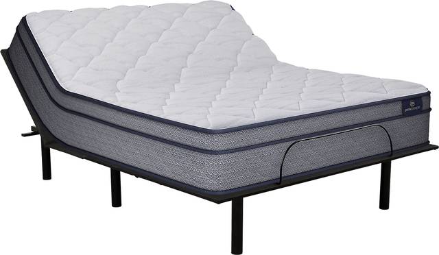 Serta Perfect Sleeper Camden Lake King Mattress with RTG Sleep 2000 Adjustable Base - Thumbnail - Image 1